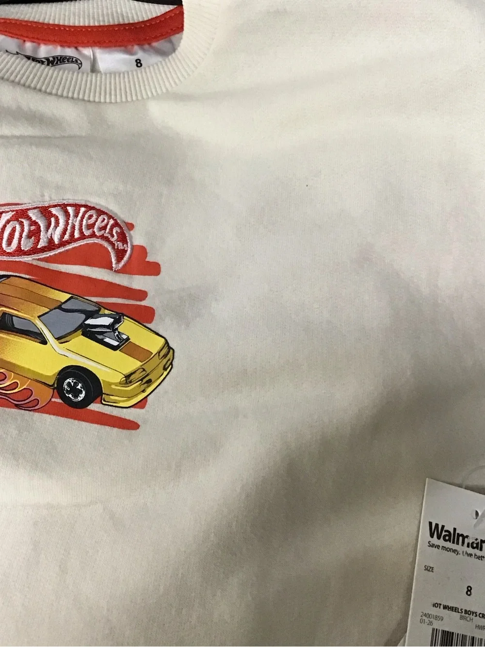 Hot Wheels Boys Graphic Sweatshirt and Jogger Pants Set, 2-Piece